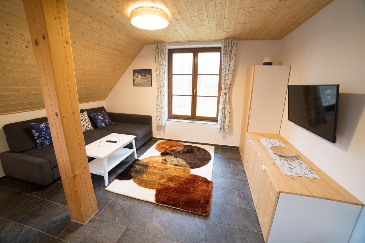 Apartamento U Staré hájenky Jindrichov Exterior foto