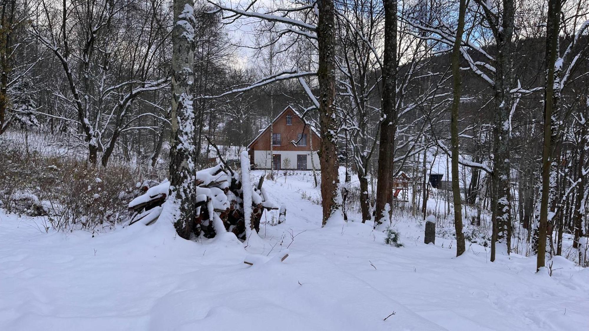 Apartamento U Staré hájenky Jindrichov Exterior foto